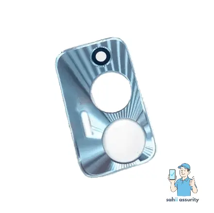 Camera Lens Glass with Frame for Infinix Hot 12 Play Blue